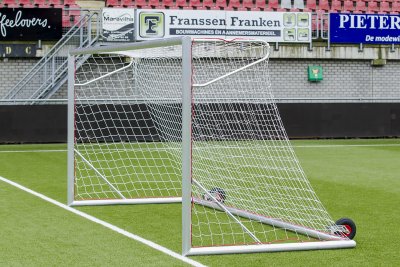 Fotbollsmål 7 manna med hjul